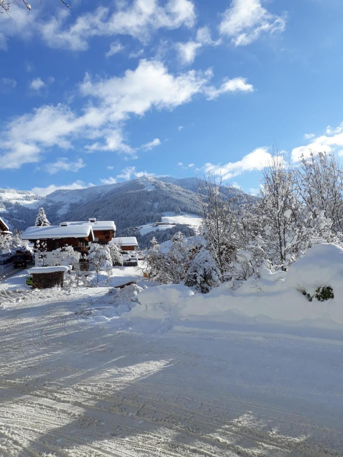 Haus Gmahblick Ferienwonungen Alpbach Exterior foto