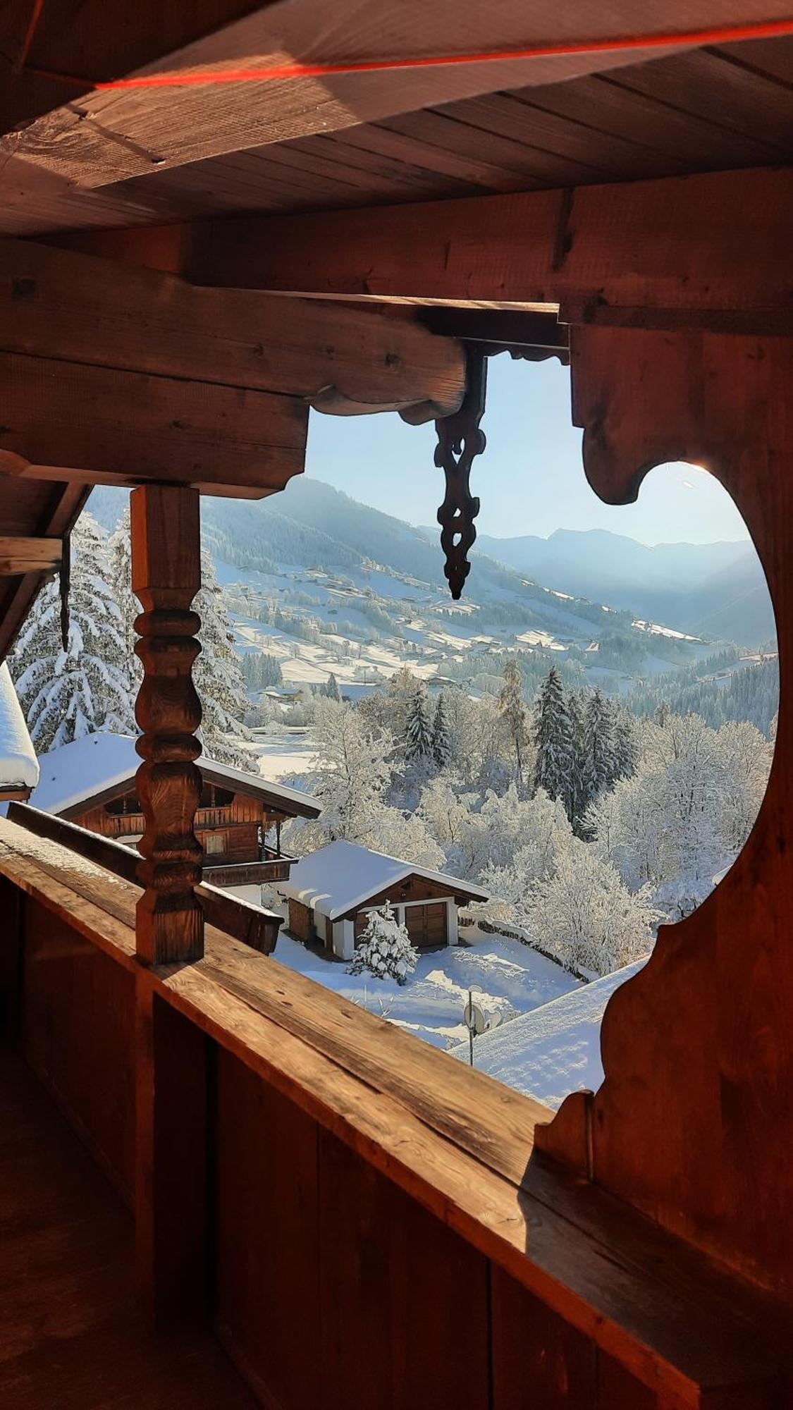 Haus Gmahblick Ferienwonungen Alpbach Exterior foto